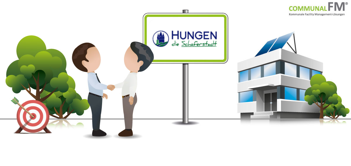 Die Stadt Hungen im Landkreis Gießen hat sich für den Einsatz unserer CAFM-Lösung COMMUNALFM entschieden.